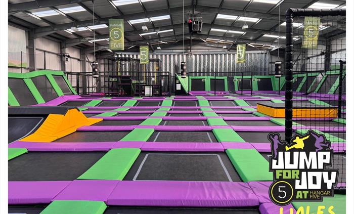 Hangar 5 Trampoline Park SA62 4BY